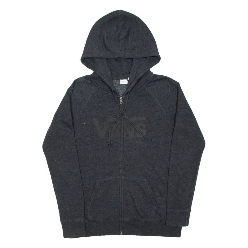 VANS Mens Grey Hoodie Full Zip S