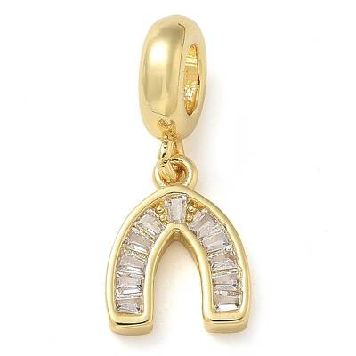 Rack Plating Brass Cubic Zirconia Pendants