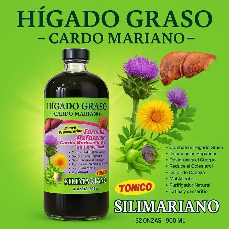 Hígado Con Cardio Mariano 32oz 1 Mes Support B12 Antioxidant Dietary Supplement -  for Health Benefits, Nutritional Support ...