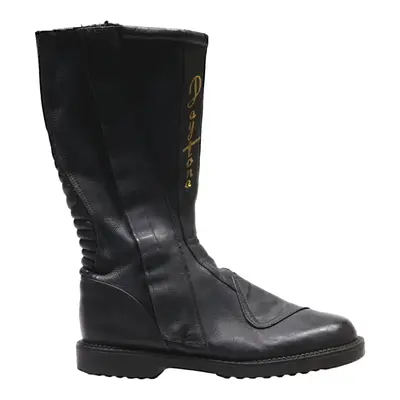 DAYTONA Biker Boots Black Leather Mens UK 5