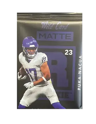 2023 Puka Nacua Matte Rookie Pack - Wild Card Football