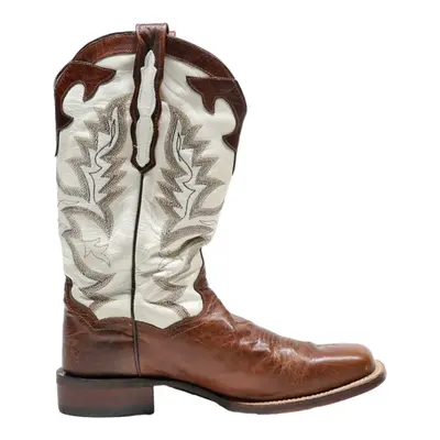 DAN POST Cowboy Boots Brown Leather Mens UK 7