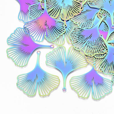 Ion Plating(IP) 201 Stainless Steel Filigree Pendants