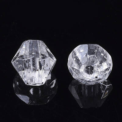 Transparent Acrylic Beads