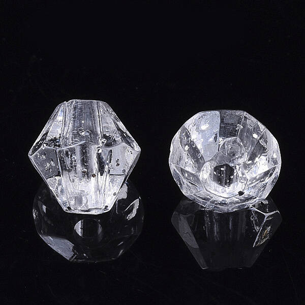Transparent Acrylic Beads