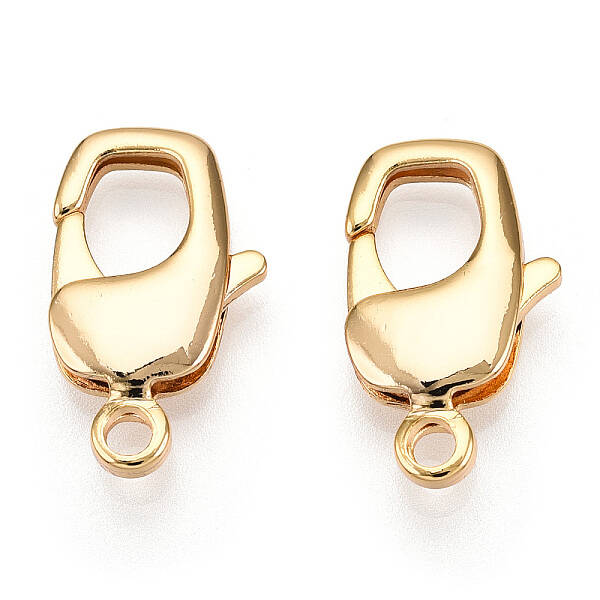 Brass Lobster Claw Clasps