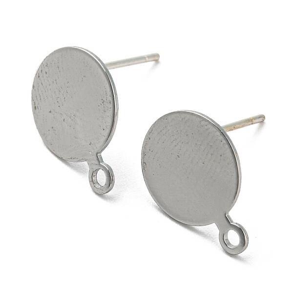 Brass Stud Earring Findings