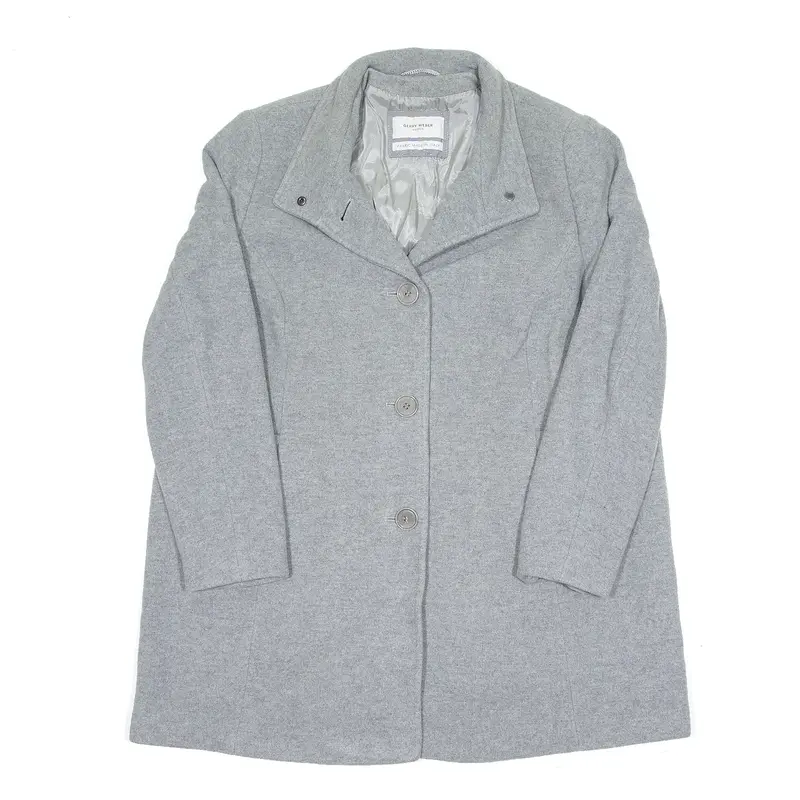 GERRY WEBER Overcoat Jacket Grey Womens UK 20