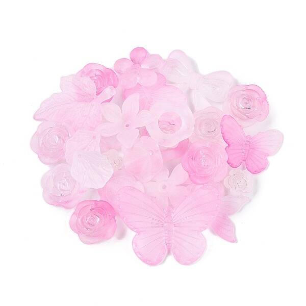Transparent Acrylic Beads
