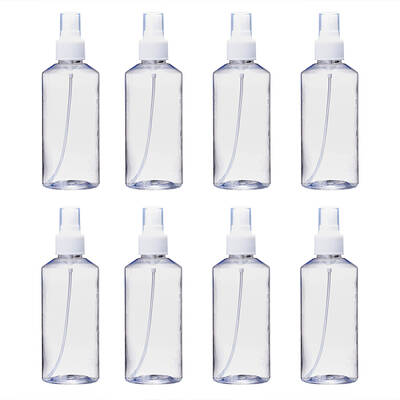 200ml Refillable PET Plastic Spray Bottles