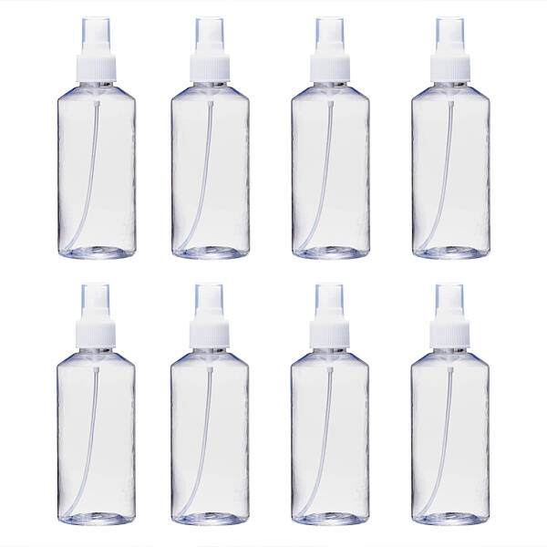 200ml Refillable PET Plastic Spray Bottles