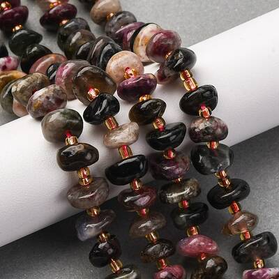 Natural Tourmaline Beads Strands