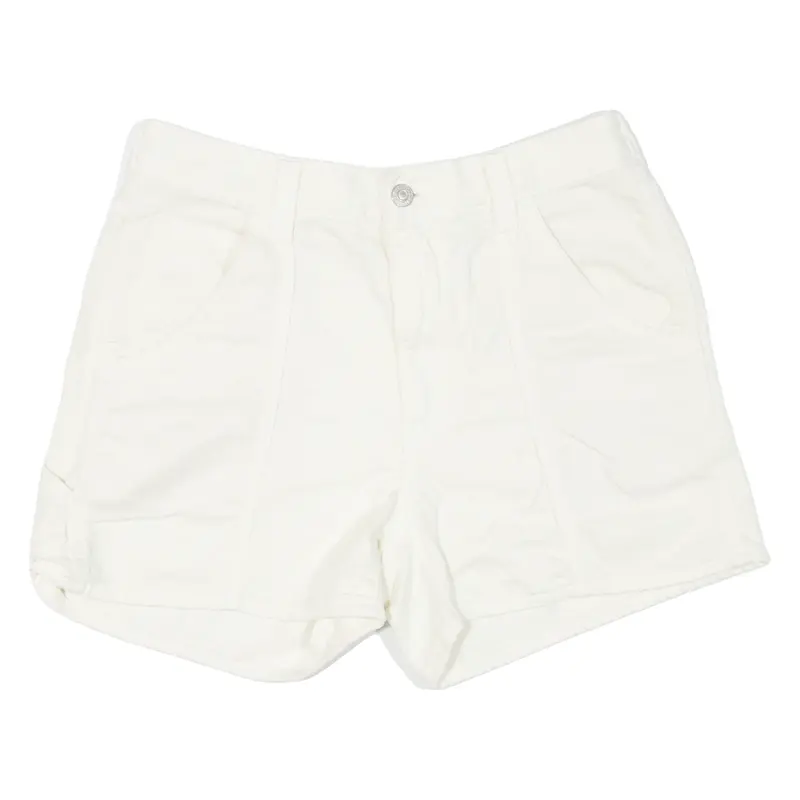 LEVI'S Womens Utility Shorts Cream S W27