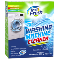 Washing Machine Cleaner Tablets 25 Pack – Original Washing Machine Tabs – Deep Clean for Front & Top Loader, HE Machines ...