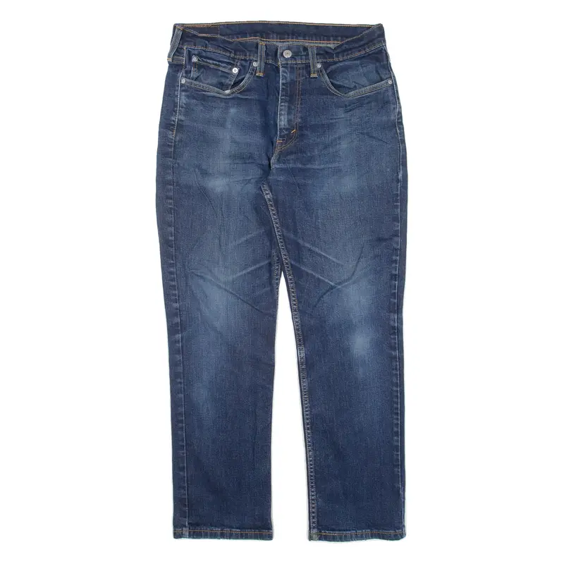 LEVI'S 514 Jeans Mens Blue Slim Straight W34 L27