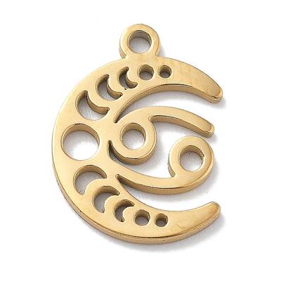 Real 18K Gold Plated 304 Stainless Steel Pendants