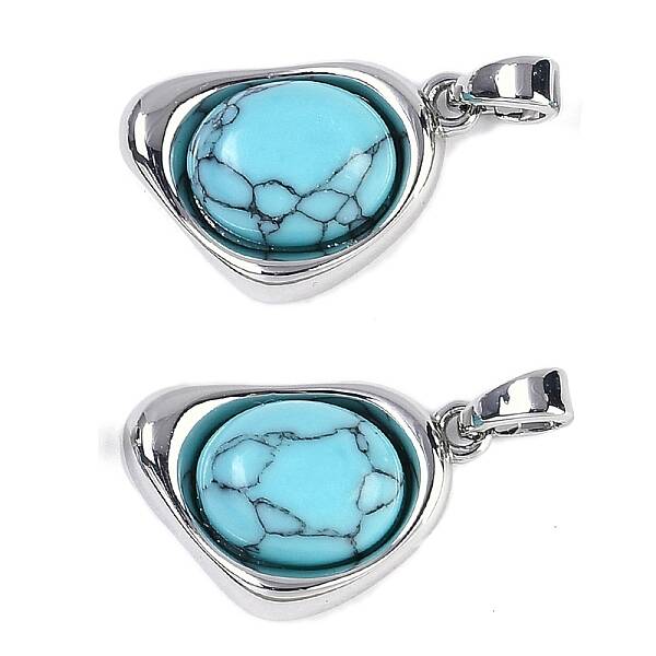Synthetic Turquoise Pendants