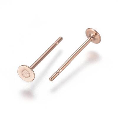 304 Stainless Steel Stud Earring Findings