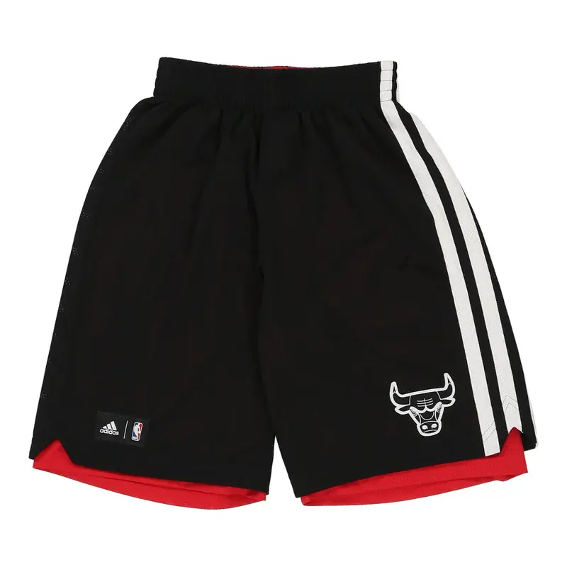 Chicago Bulls Adidas NBA Sport Shorts - Small Black Polyester