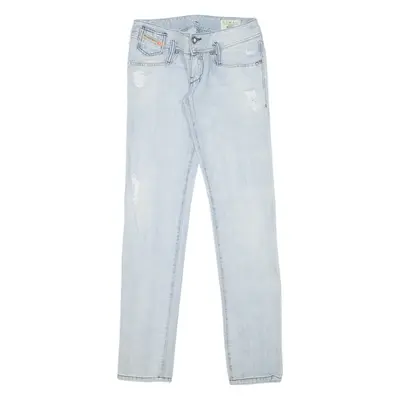 DIESEL Matic Womens Jeans Blue Slim Straight W26 L32