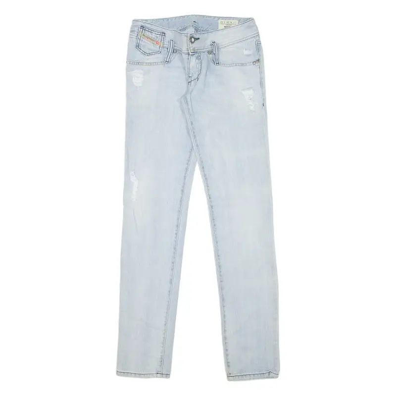 DIESEL Matic Womens Jeans Blue Slim Straight W26 L32