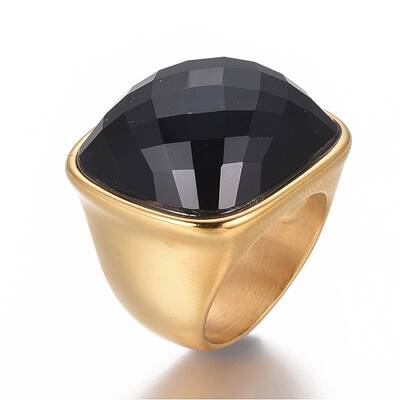 Ion Plating(IP) 304 Stainless Steel Finger Rings