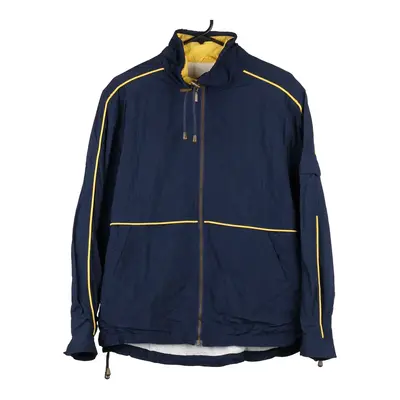Fleet Street Jacket - Small Blue Cotton Blend