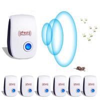 6 Packs Ultrasonic Pest Control Repeller, Electronic Pest Repellent Plug in Indoor for Insect Roaches Spider Ant Bug Mosquito...