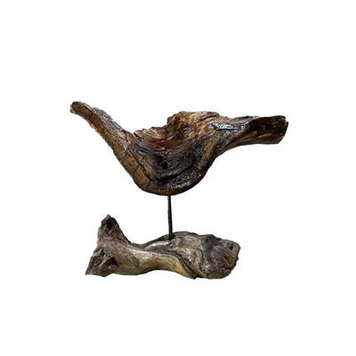 Wood Statue Abstract Wood Sculpture Abstract Wood Art Hand carved statue farm house style Live Edge Sculpture wood wood abstr...