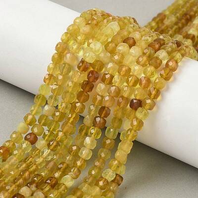 Natural Yellow Opal Beads Strands