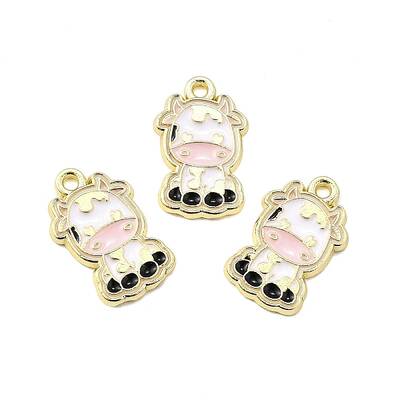 Zinc Alloy Enamel Pendants