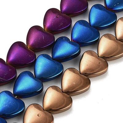 Synthetic Non-magnetic Hematite Beads Strands