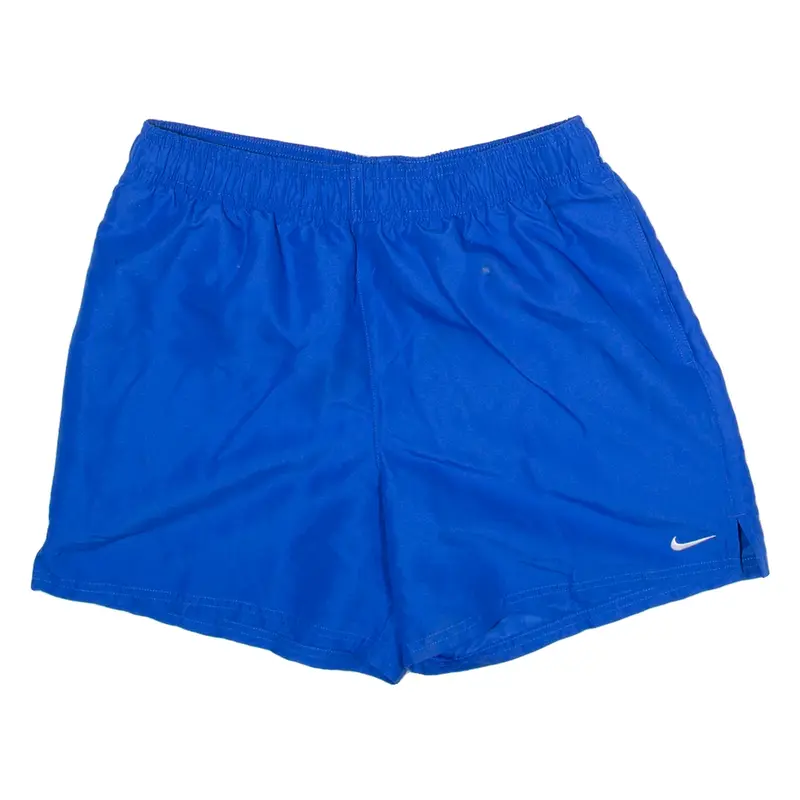 NIKE Mesh Lined Mens Swimming Shorts Blue M W28