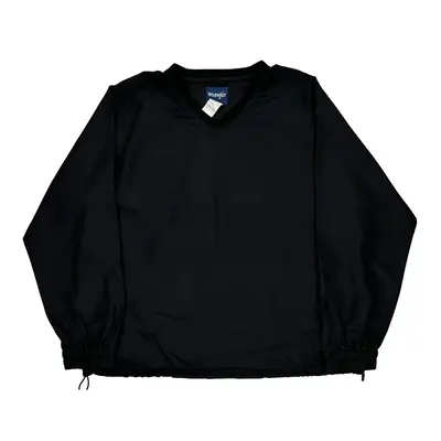 Wrangler Windbreaker - Large Black Polyester