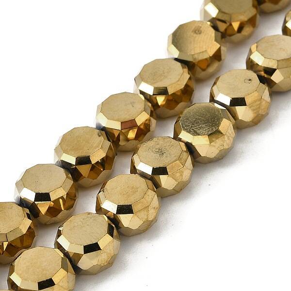 Electroplate Glass Beads Strands