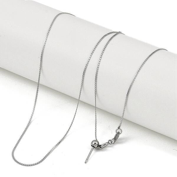 304 Stainless Steel Serpentine Chains Necklaces