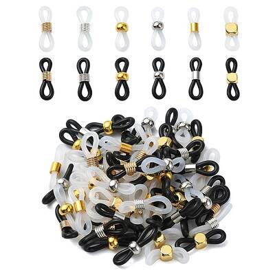 60Pcs 12 Styles Eyeglass Holders