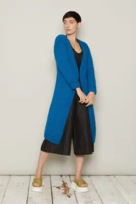Lena Cardigan (Teal) | size: XL to 3XL