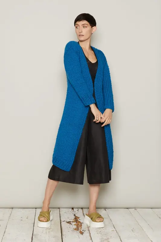 Lena Cardigan (Teal) | size: XL to 3XL