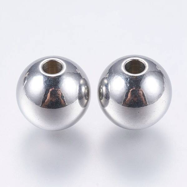 Tarnish Resistant 201 Stainless Steel Beads