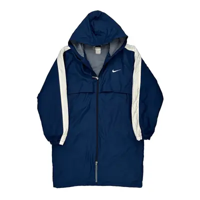 Nike Jacket - Large Navy Polyester
