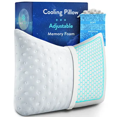 SelectSoma SomaSleep Cooling Pillow for Hot Sleepers with Lavender Scent