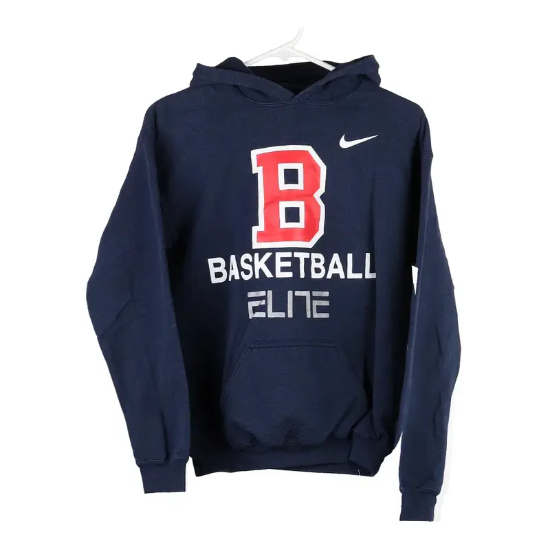 Age 10 Nike Hoodie - XL Navy Cotton
