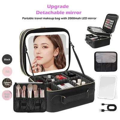 Portable Makeup Bag Colorful Matte Waterproof, Customizable Storage, Perfect for Travel  Makeuporganizer  Pouch, Made for Gir...