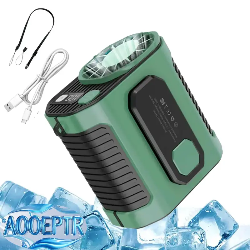 Rechargeable   - Camping Essential with Built-in Spotlight Flashlight & Power Bank Functionality for Outdoor