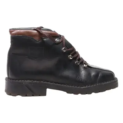 SCOUT Lace-Up Boots Black Leather Womens UK 6