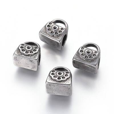 304 Stainless Steel European Bead Rhinestone Settings