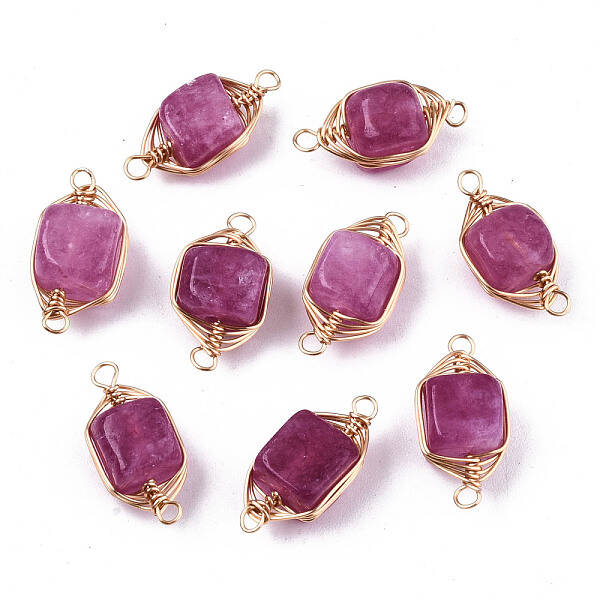 Natural Agate Links Connectors