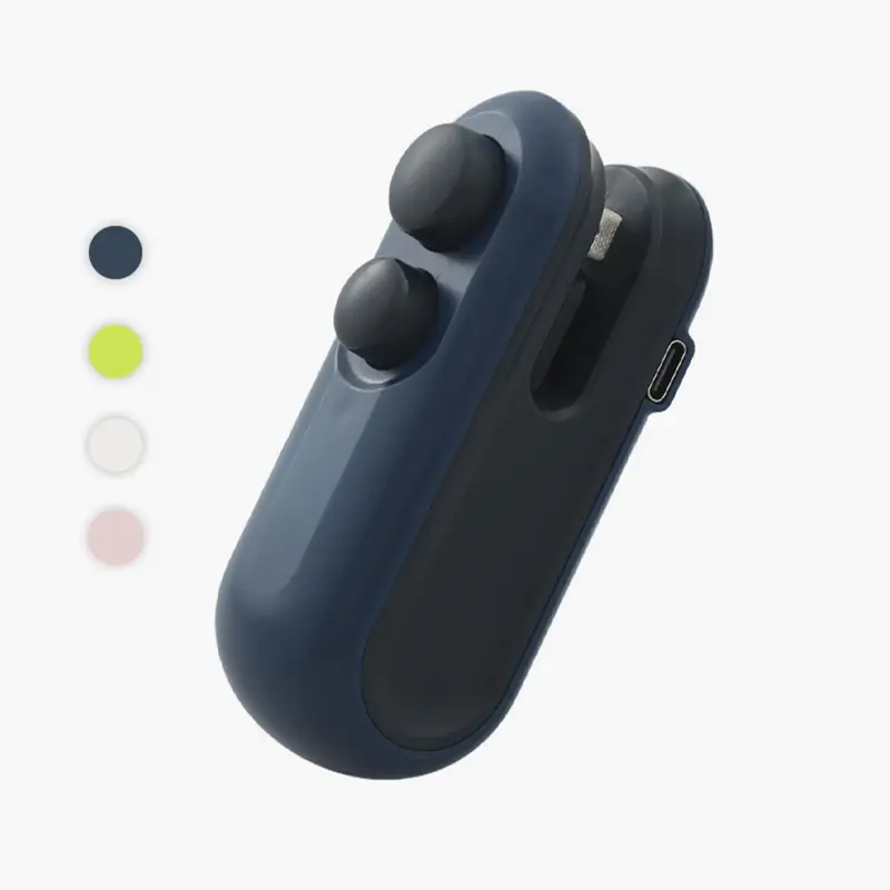 Mini Sealer Potato Chip Sealer, Small Household Plastic Sealer Snack Moisture-proof Sealing Artifact, Portable USB Plastic Ba...