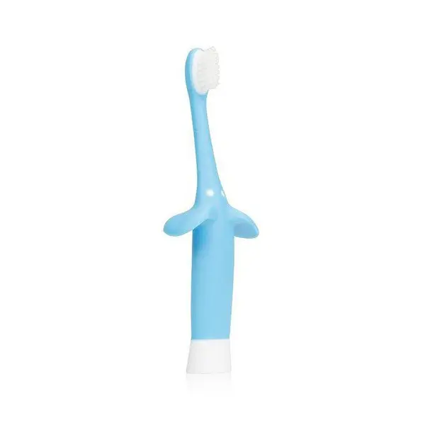 Dr. Brown's blue baby toothbrush